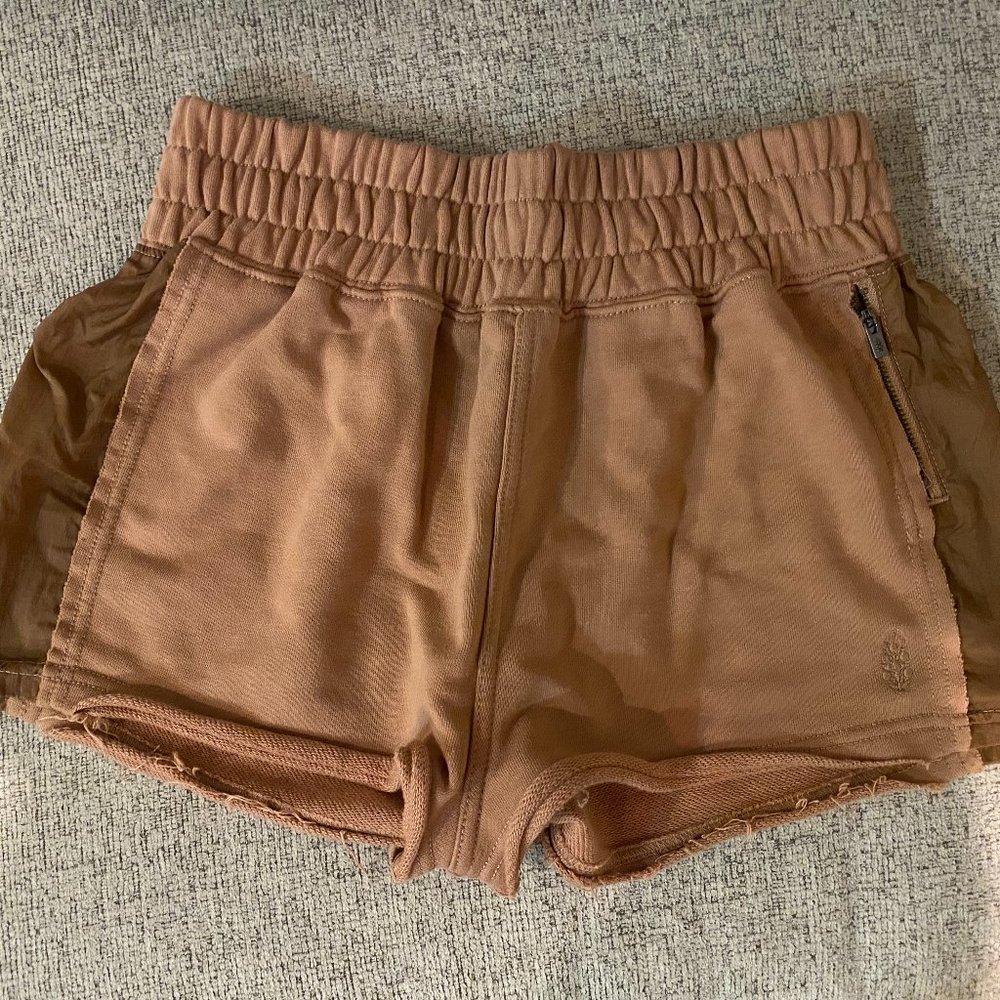 Free People Bronze Shorts with Pockets size XS